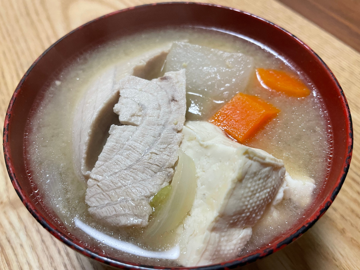 今日の献立・料理｜スープメニュー｜メカジキのあら汁