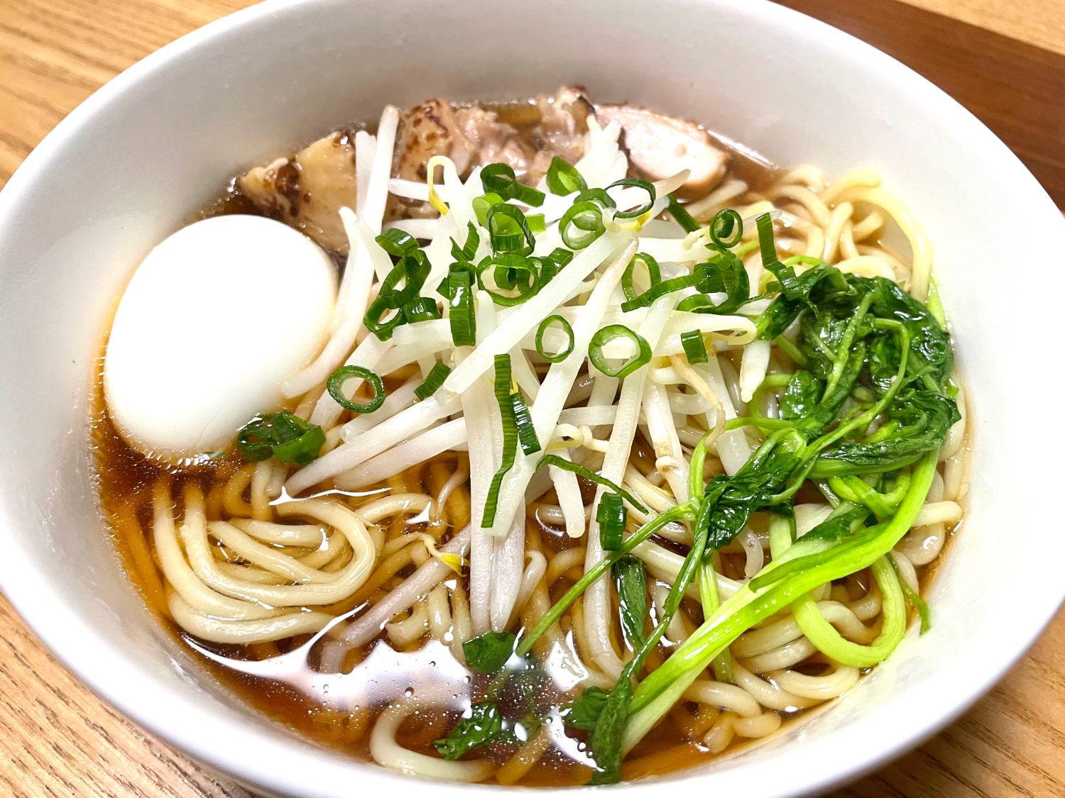 今日の献立・料理｜麺類｜せり入り醤油ラーメン