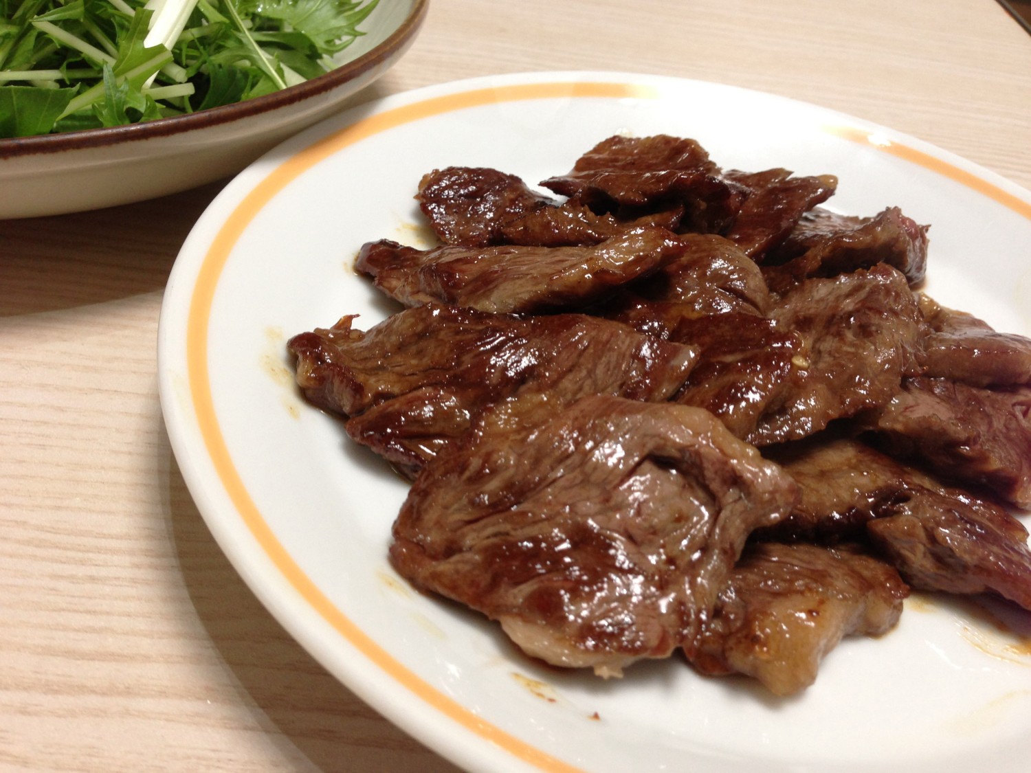 今日の献立・料理｜グリル・焼き物メニュー｜ハラミのステーキ